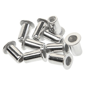 Заклепка резьбовая M4х0.7мм алюминиевая 10шт. JTC