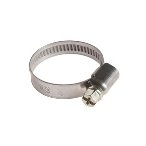 Хомут ленточный 020-035мм (9мм) червячный нержавеющая сталь JTC