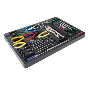 Набор инструментов для тележки инструментальной JTC-5640 (1-я секция) 25 предметов JTC