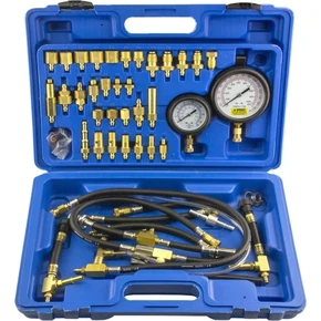 Тестер давления топлива «MASTER SET 2» (0–10 bar), 41 предмет, ZIPMEND