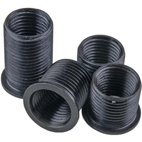 Вставки резьбовые для восстановления резьбы отверстий свечей накаливания M10×1мм., 4 предмета.