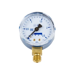 Манометр КЕДР ТМ2 Кислород, (0-2,5 МПа, кл.2,5, М12Х1,5) О2-У