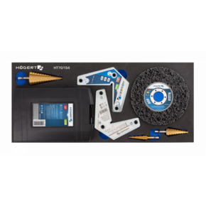 HOEGERT Набор инструментов 25 шт., ложемент EVA