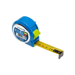 HOEGERT Рулетка 5 м, 25 мм, покрыта нейлоном, стопор ленты, MID