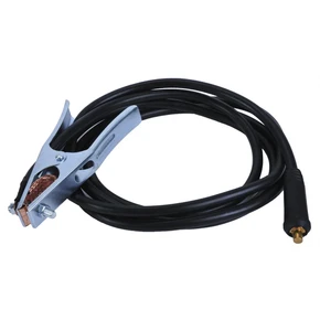 Кабель сварочный с зажимом на массу 3м, DX25,16кв мм Elitech 0606.000300