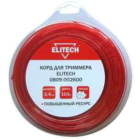 Корд для триммера Elitech 0809.002600