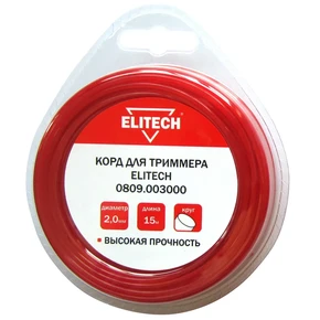 Корд для триммера Elitech 0809.003000