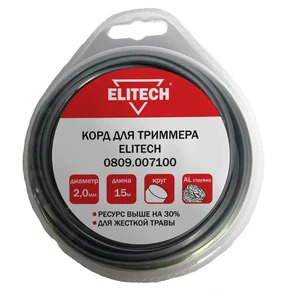 Корд для триммера Elitech 0809.007100