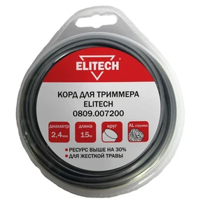 Корд для триммера Elitech 0809.007200