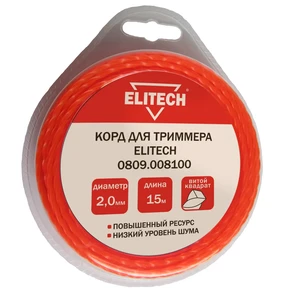 Корд для триммера Elitech 0809.008100
