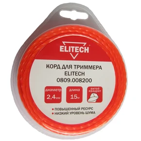 Корд для триммера Elitech 0809.008200