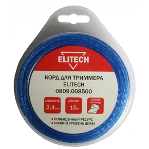 Корд для триммера Elitech 0809.008500