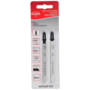 Полотно пильное T101BR 2шт Elitech 1820.085200