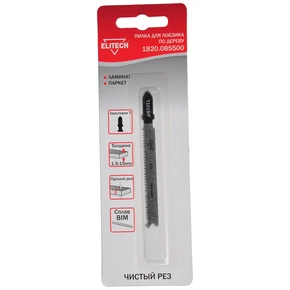 Полотно пильное T101BIF 1шт Elitech 1820.085500