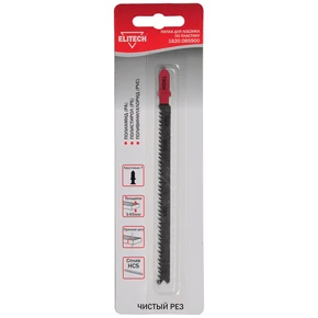 Полотно пильное 1шт пластик Elitech 1820.085900