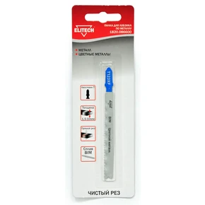 Полотно пильное T123XF 1шт Elitech 1820.086600