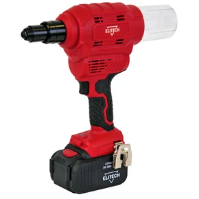 Пистолет заклепочный аккумуляторный Elitech ПЗА 18БЛ (E2208.004.01)