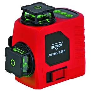 Нивелир лазерный Elitech ЛН 360/3-ЗЕЛ (E0306.017.00)
