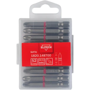 Бита PZ3 50мм 1шт Elitech 1820.148700