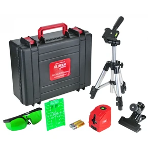 Нивелир лазерный Elitech ЛН 3К ЗЕЛ Промо (Е0306.015.00)