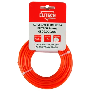 Корд для триммера Elitech 0809.020200