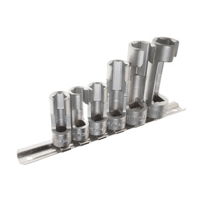 Набор головок разрезных 6-ти гранных 6 предметов JTC