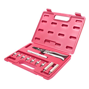 Набор инструментов для демонтажа/монтажа сальников клапанов в кейсе JTC