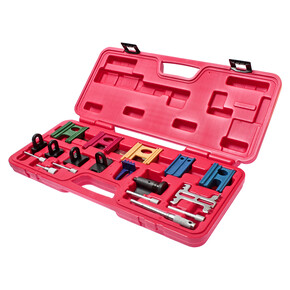 Фиксатор распредвала для установки фаз ГРМ универсальный 19 предметов в кейсе JTC