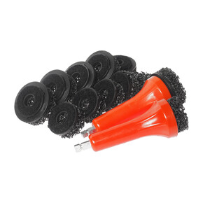 Набор насадок для очистки шпилек ступицы 14 предметов JTC