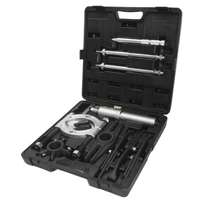 Съемник гидравлический 8т длина 229/270, ширина 100/95, поршень 85мм масса 18 кг в кейсе JTC