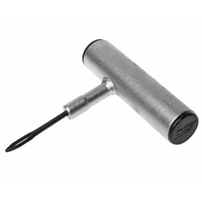 Шило для ремонта автошин 53мм с металлической ручкой и сменной насадкой JTC