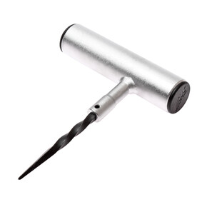 Шило для ремонта автошин 72мм с металлической ручкой и сменной насадкой JTC