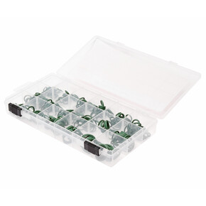 Набор колец уплотнительных для систем кондиционирования с R-12/R-134 270шт с хладагентами бокс JTC