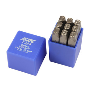 Клейма цифровые 8мм (HRC 60+-2град. DIN 1451) JTC