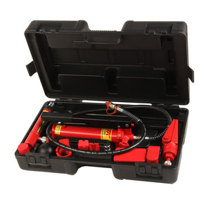 Набор инструментов для кузовных работ гидравлический, усилие 4т, 17 предметов в кейсе JTC