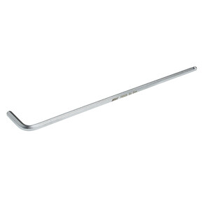 Ключ шестигранный Г-образный 3мм HEX шаровый экстрадлинный L=126мм JTC