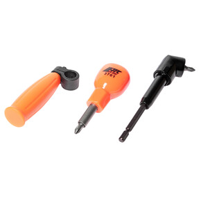 Отвертка с набором бит с угловым переходником 90град. JTC