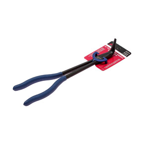 Тонкогубцы 280мм изогнутые 90град. с удлиненными рукоятками JTC