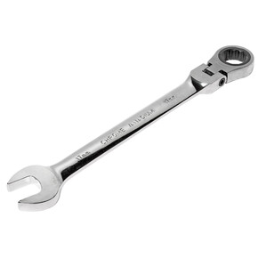 Ключ комбинированный 17х17мм трещоточный шарнирный JTC