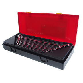 Набор ключей комбинированных 10-19мм удлиненных 10 предметов в кейсе JTC