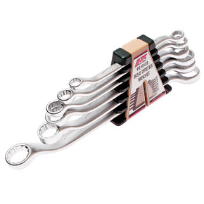 Набор ключей накидных 10-24мм 45град. 12-ти гранных 6 предметов JTC