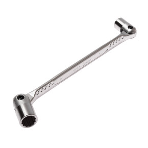 Ключ торцевой прямой 10х12мм шарнирный L=204мм JTC