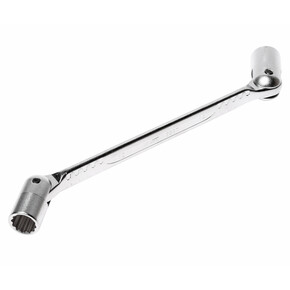 Ключ торцевой прямой 12х14мм шарнирный L=222мм JTC