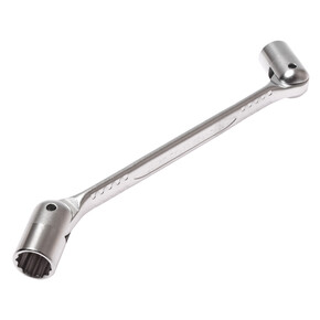 Ключ торцевой прямой 16х17мм шарнирный L=254мм JTC