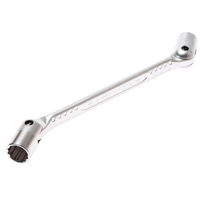 Ключ торцевой прямой 18х19мм шарнирный L=275мм JTC