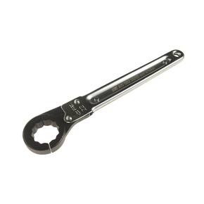 Ключ раскрывающийся 22мм 12-ти гранный L=225мм с трещоткой JTC