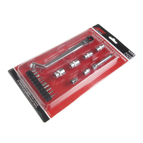 Набор головок торцевых и бит 1/4