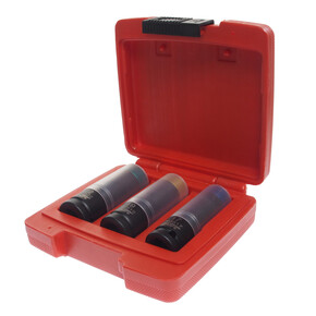 Набор головок ударных для литых дисков 17-19-22мм L=85мм 3 предмета в кейсе JTC