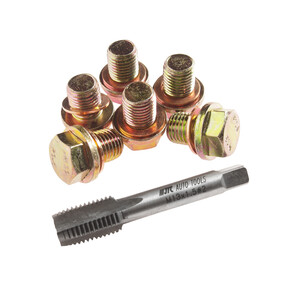 Набор инструментов для восстановления резьбы маслосливных отверстий 13мм в боксе JTC