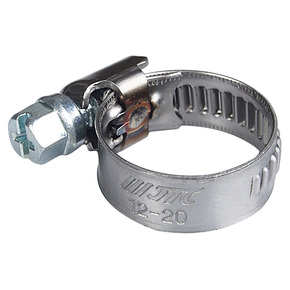 Хомут ленточный 012-020мм (9мм) червячный нержавеющая сталь JTC